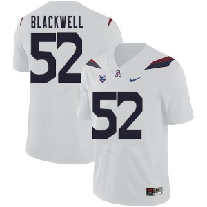 Men Aaron Blackwell White Arizona #52 Jersey 525225-947
