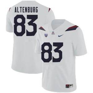 Men Karl Altenburg White Arizona #83 Jersey 153229-300
