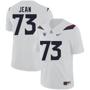 Men Woody Jean White Wildcats #73 Jersey 978049-638
