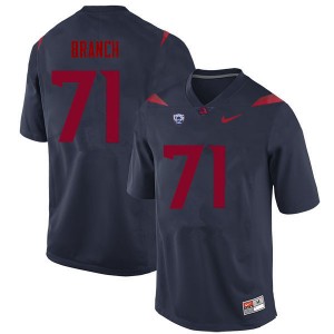 Men Darrell Branch Navy Wildcats #71 Jersey 315829-614