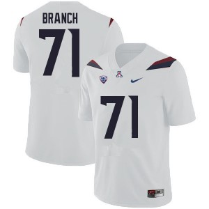 Men Darrell Branch White Arizona #71 Jersey 576598-121