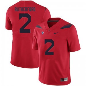 Men Isaiah Rutherford Red Wildcats #2 Jersey 983734-638