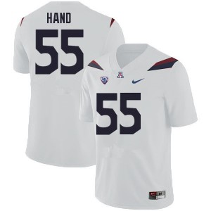Men JT Hand White Arizona Wildcats #55 Jersey 549223-728