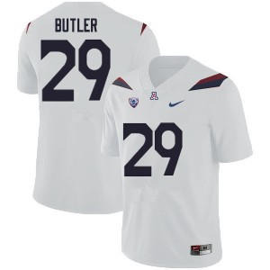Men Jashon Butler White Arizona #29 Jersey 260232-521