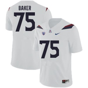 Men Josh Baker White Arizona #75 Jersey 993755-303