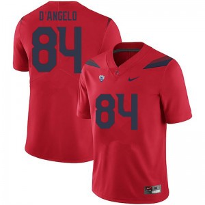 Men Tristen D'Angelo Red Arizona Wildcats #84 Jersey 189171-760