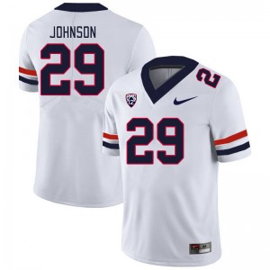 Men Brandon Johnson White Arizona #29 Jersey 387364-123