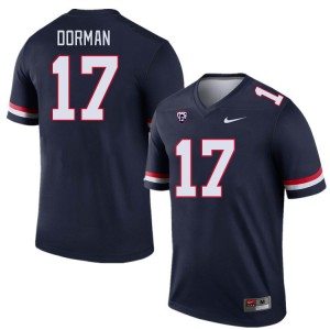 Men Brayden Dorman Navy Arizona #17 Jersey 947754-140
