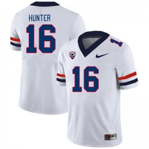 Men Gavin Hunter White Wildcats #16 Jersey 910749-974