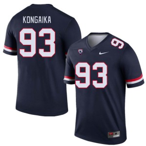 Men Jacob Kongaika Navy Wildcats #93 Jersey 159196-748