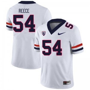 Men Jacob Reece White Arizona #54 Jersey 191460-162