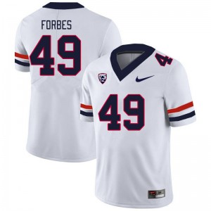Men Jordan Forbes White Wildcats #49 Jersey 935373-181