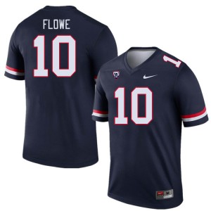 Men Justin Flowe Navy Wildcats #10 Jersey 830848-954