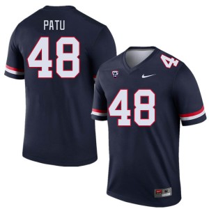 Men Orin Patu Navy Arizona Wildcats #48 Jersey 343819-846