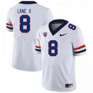 Men Sterling Lane II White Arizona #8 Jersey 595348-188