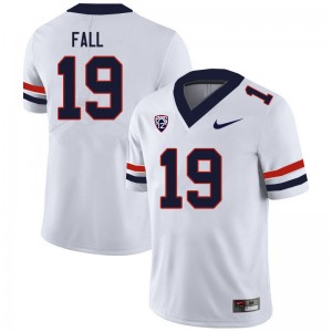 Men Adama Fall White Arizona Wildcats #19 Jersey 454552-820