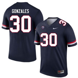 Men Anthony Gonzales Navy Arizona #30 Jersey 456323-954