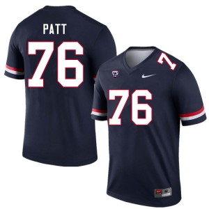 Men Anthony Patt Navy Arizona Wildcats #76 Jersey 860847-233