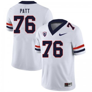 Men Anthony Patt White Arizona Wildcats #76 Jersey 755820-404