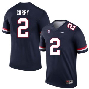 Men Boobie Curry Navy Wildcats #2 Jersey 578731-977