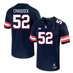 Men Brandon Craddock Navy Wildcats #52 Big 12 Conference Jersey 985760-602