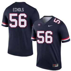 Men Bryce Echols Navy Arizona #56 Jersey 143636-793