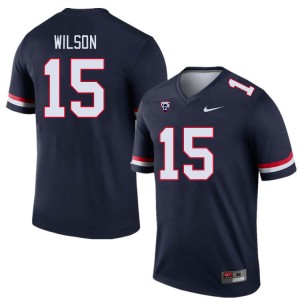 Men Carlos Wilson Navy Arizona Wildcats #15 Jersey 716151-850