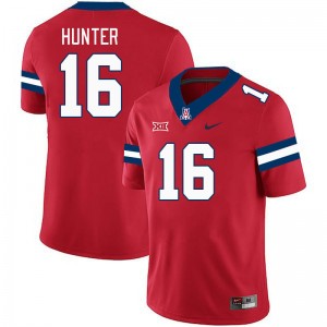 Men Chris Hunter Red Wildcats #16 Big 12 Conference Jersey 587677-372