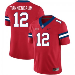 Men Cole Tannenbaum Red Wildcats #12 Big 12 Conference Jersey 656663-351