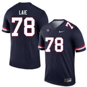 Men Donovan Laie Navy Wildcats #78 Jersey 906233-700