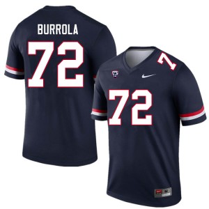 Men Edgar Burrola Navy Wildcats #72 Jersey 614270-413
