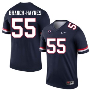 Men Evan Branch-Haynes Navy Arizona Wildcats #55 Jersey 163001-270