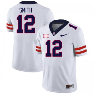 Men Genesis Smith White Wildcats #12 Big 12 Conference Jersey 750537-542