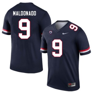 Men Gunner Maldonado Navy Arizona #9 Jersey 293344-925