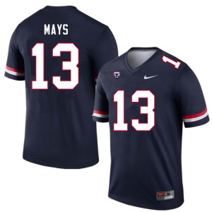 Men Isaiah Mays Navy University of Arizona #13 Jersey 356913-413