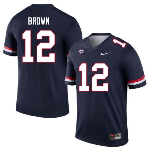 Men JB Brown Navy University of Arizona #12 Jersey 585024-410