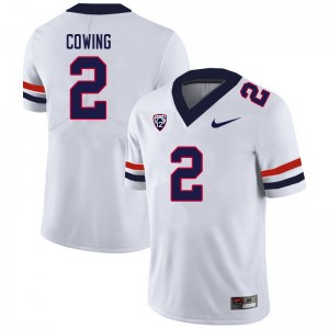 Men Jacob Cowing White University of Arizona #2 Jersey 465724-175