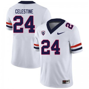 Men Jai-Ayviauynn Celestine White Arizona #24 Jersey 233672-585