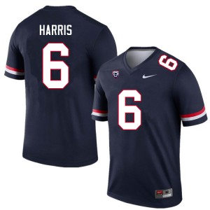 Men Jason Harris Navy Wildcats #6 Jersey 939490-485