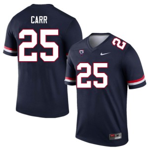 Men Javione Carr Navy Wildcats #25 Jersey 780715-369