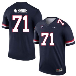 Men Jaxon McBride Navy Arizona #71 Jersey 730421-662