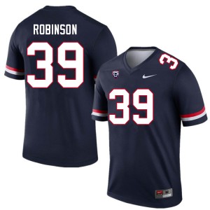 Men Jeffrey Robinson Navy University of Arizona #39 Jersey 636843-914