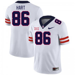 Men John Hart White Wildcats #86 Big 12 Conference Jersey 872743-744