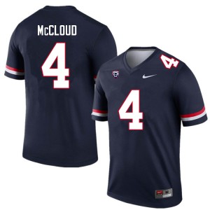 Men Jordan McCloud Navy Arizona #4 Jersey 749671-157