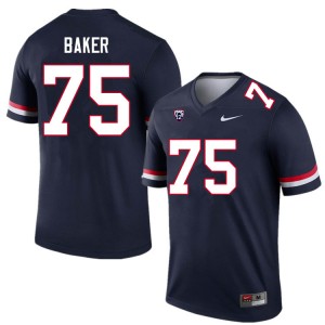 Men Josh Baker Navy University of Arizona #75 Jersey 302489-924