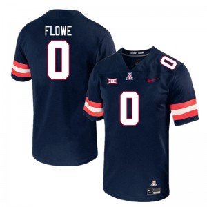 Men Justin Flowe Navy Arizona #0 Big 12 Conference Jersey 496462-278