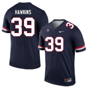 Men Kameron Hawkins Navy Arizona #39 Jersey 213725-975