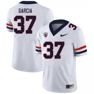 Men Kevon Garcia White Arizona Wildcats #37 Jersey 191029-185