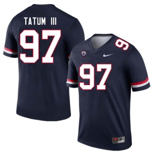 Men Leevel Tatum III Navy University of Arizona #97 Jersey 821562-867