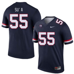 Men Leviticus Su'a Navy Wildcats #55 Jersey 111151-488